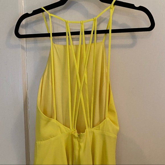 Yellow skater dress - Picture 2 of 2